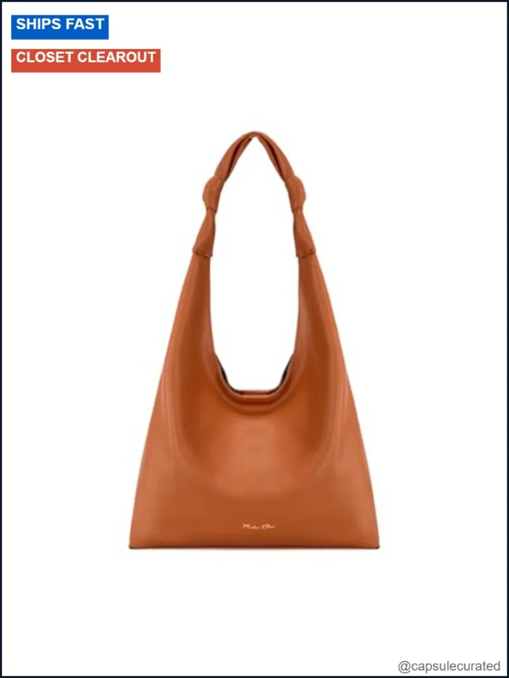 Elegant Soft Vegan Leather Hobo Bag Large Shoulder Tote Purse Lightweight